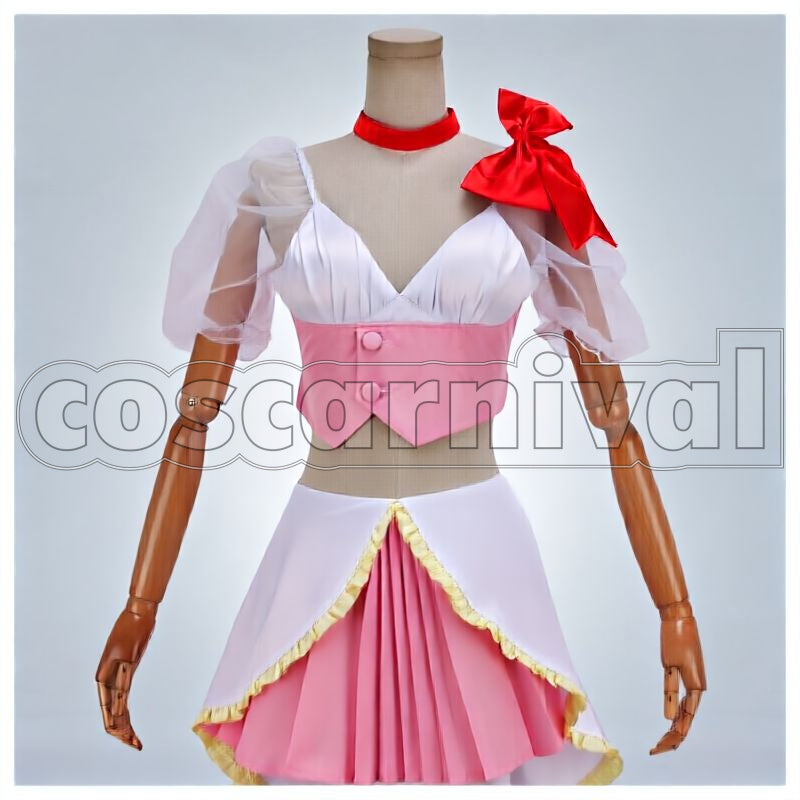 Ore Saki Uno Pre-Transformation Cosplay cosplay costume from Magical Girl, front view 4
