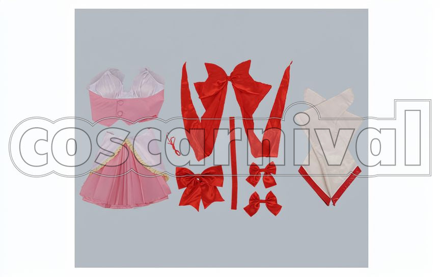 Ore Saki Uno Pre-Transformation Cosplay cosplay costume from Magical Girl, set view