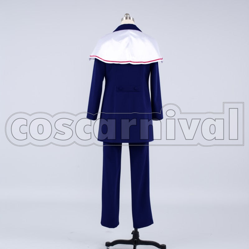 and Realist uiriamu towainingu cosplay costume from Makai Ouji: Devils, back view