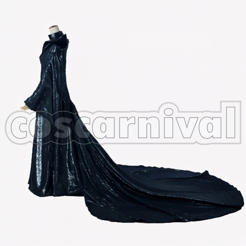 Sleeping Beauty Maleficent cosplay costume from Maleficent Evil Fairy, back view