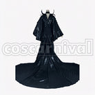 Sleeping Beauty Maleficent cosplay costume from Maleficent Evil Fairy, front view 2