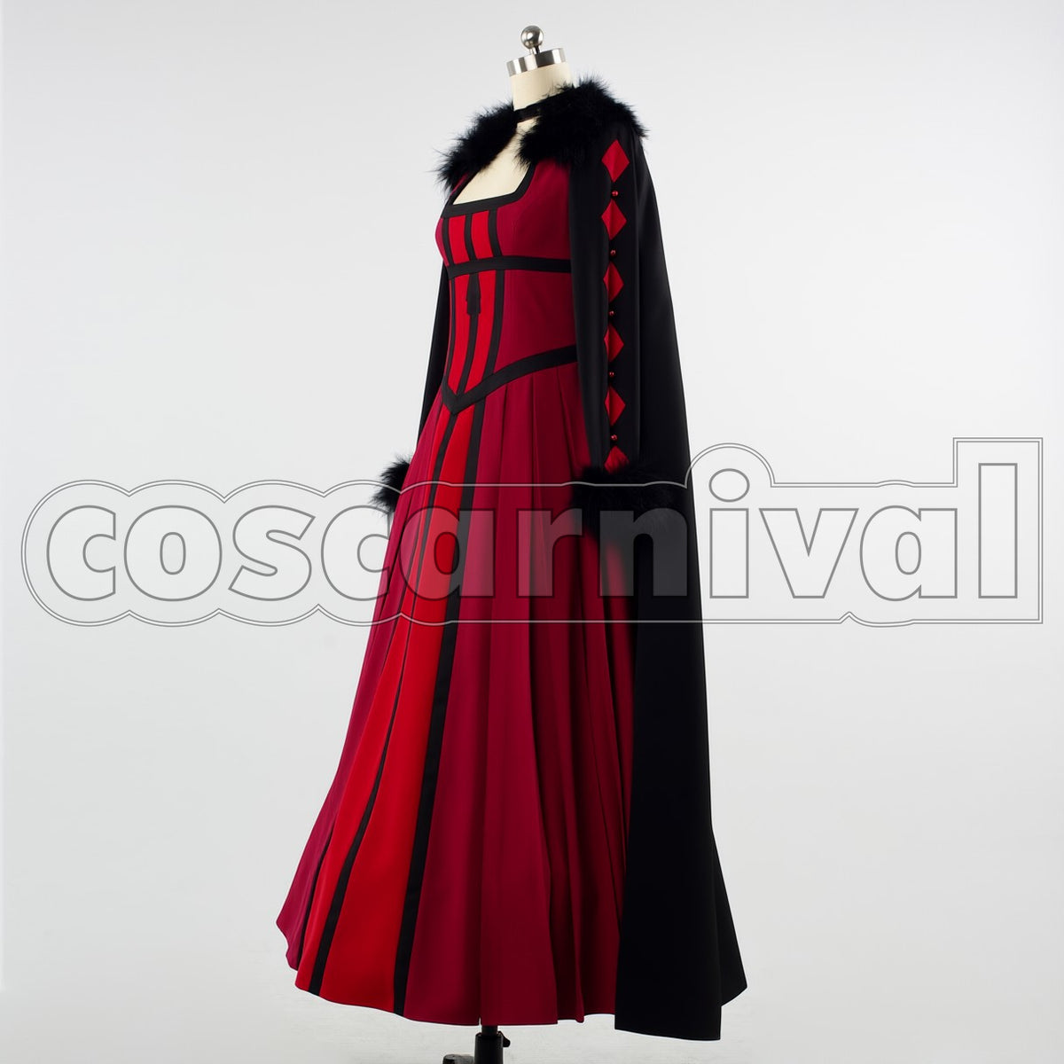 Demon King cosplay costume from Maoyu: Archenemy Hero, side view 2