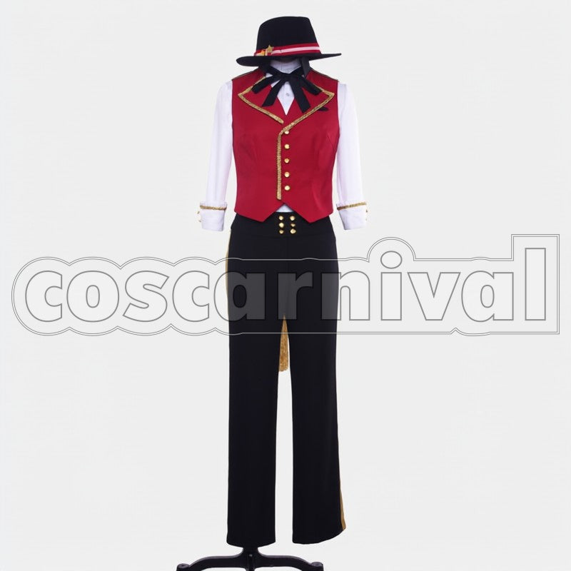 R Nomura cosplay costume from MARGINAL#4, front view