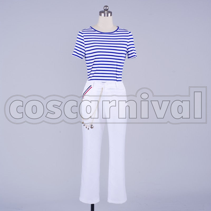 Single LOVE SAVIOR R Nomura cosplay costume from MARGINAL 4 2nd, back view
