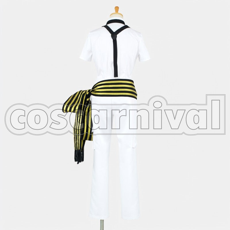 Single MASQUERADE Atom Kirihara cosplay costume from MARGINAL 4 3rd, back view 2