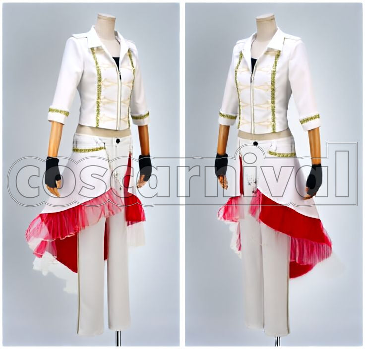 Atom Kirihara White Outfit Cosplay cosplay costume from MARGINAL#4, atom kirihara white outfit 41908 front view 2