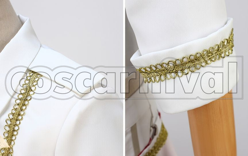 Atom Kirihara White Outfit Cosplay cosplay costume from MARGINAL#4, atom kirihara white outfit 41910 detail view 2