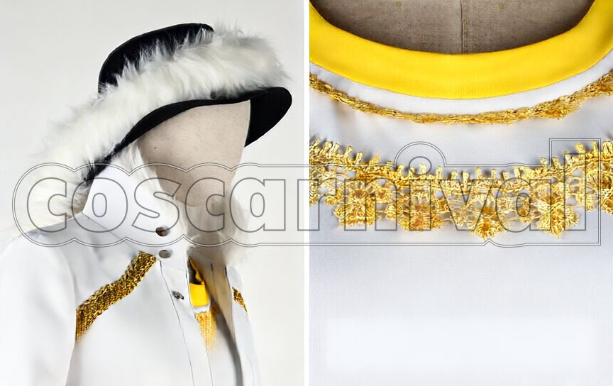 R Nomura White Outfit Cosplay cosplay costume from MARGINAL#4, r nomura white outfit 41811 detail view 2