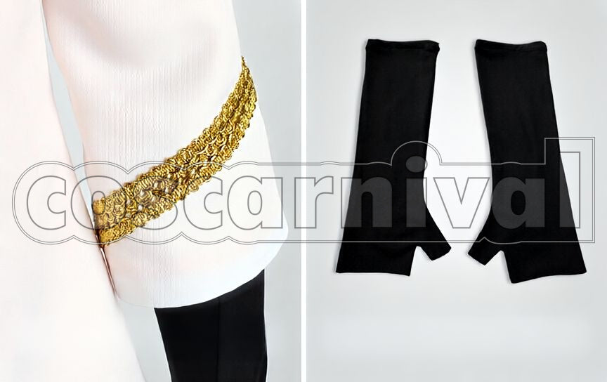 R Nomura White Outfit Cosplay cosplay costume from MARGINAL#4, r nomura white outfit 41812 detail view 3