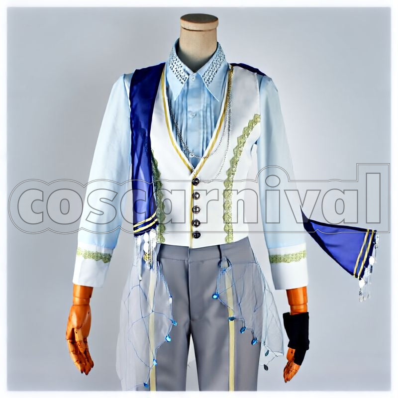 Rui Aiba White Outfit Cosplay cosplay costume from MARGINAL#4, rui aiba white outfit 41976 front view 1