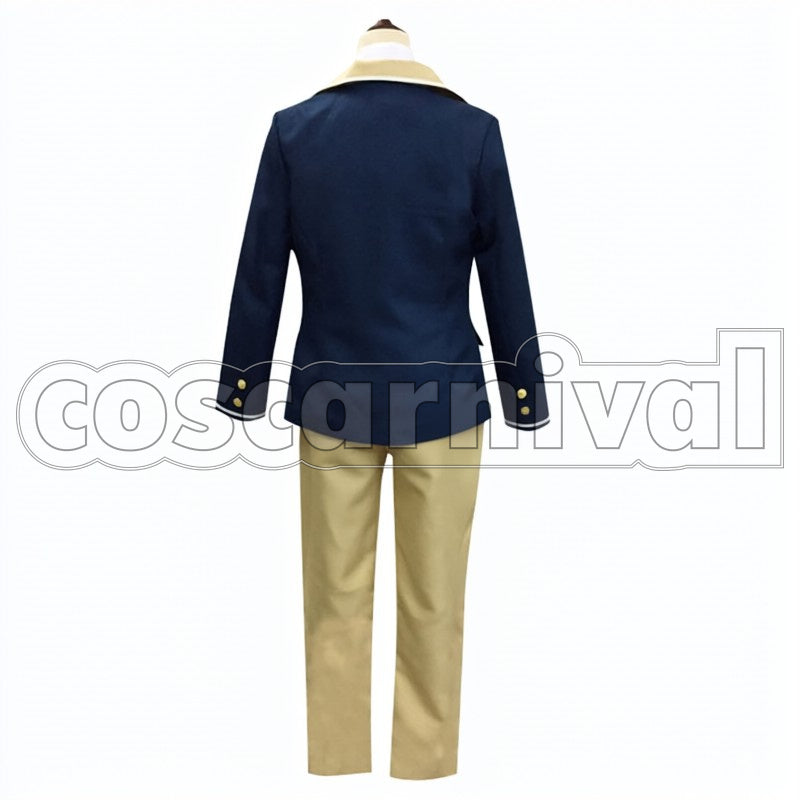 Masamune Makabe cosplay costume from Masamune-kun's Revenge, back view