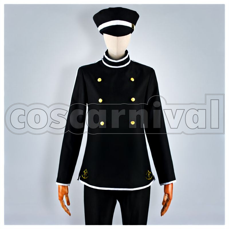 Renka Shunso Hishida Western-Style Outfit Cosplay cosplay costume from Meiji Tokyo, front view 1
