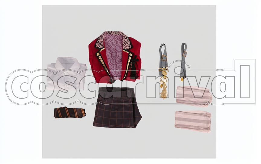 Iroha Cosplay cosplay costume from Midnight Kyonshi, set view