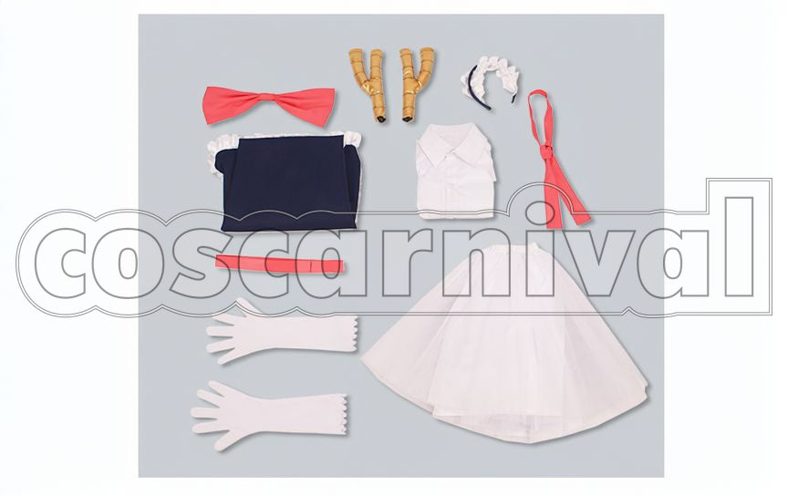 Dragon Maid Tohru Cosplay cosplay costume from Miss Kobayashi's, set view