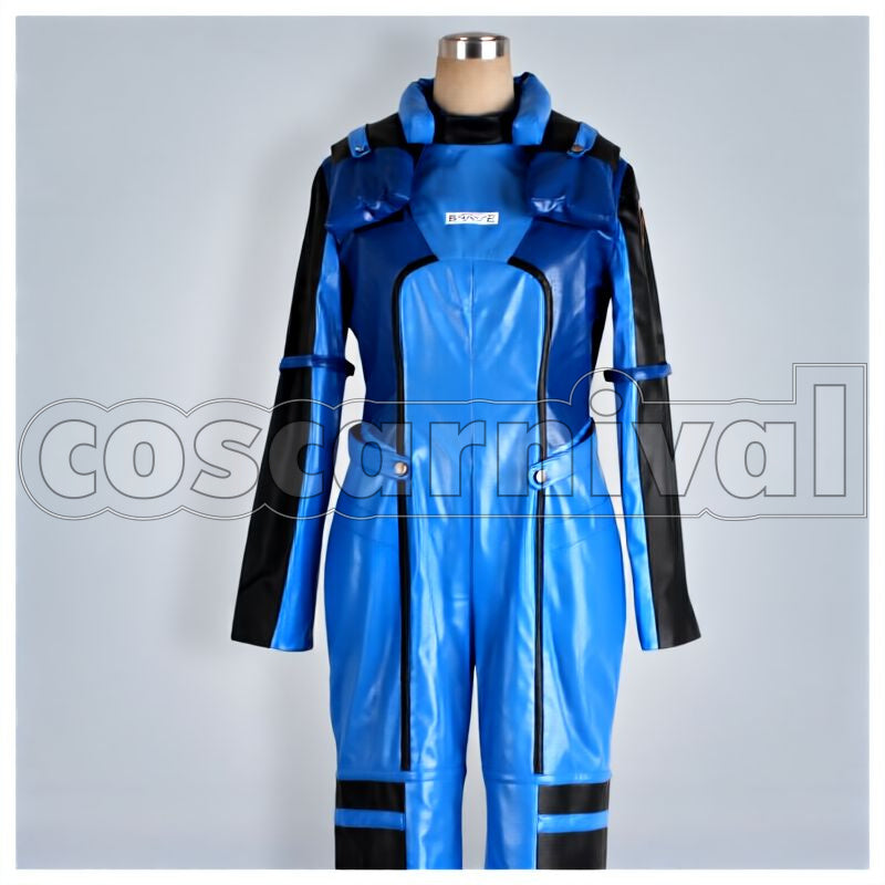 Gundam 00 Movie Version Graham Aker Pilot Suit Cosplay cosplay costume from Mobile Suit, movie version graham aker pilot suit 14674 front view 1