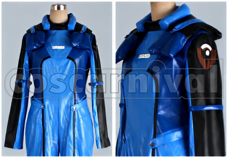 Gundam 00 Movie Version Graham Aker Pilot Suit Cosplay cosplay costume from Mobile Suit, movie version graham aker pilot suit 14676 front view 2