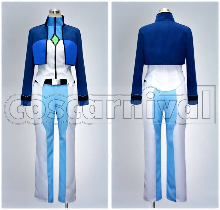 Gundam 00 Setsuna F. Seiei Military Uniform Cosplay cosplay costume from Mobile Suit, setsuna f seiei military uniform 14655 detail view 1