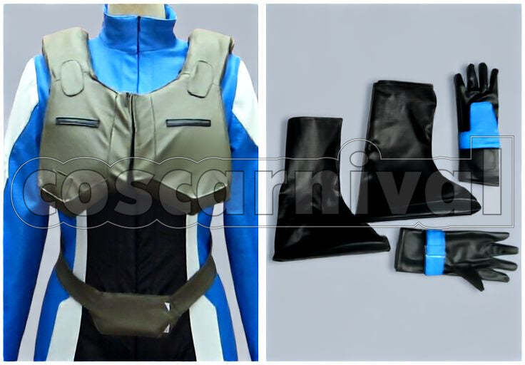 Gundam 00 Setsuna F. Seiei Pilot Suit Cosplay cosplay costume from Mobile Suit, setsuna f seiei pilot suit 14687 set view
