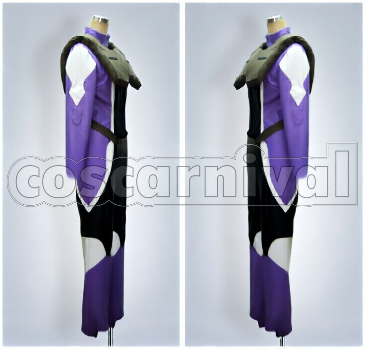 Gundam 00 Tieria Erde Cosplay cosplay costume from Mobile Suit, tieria erde 14696 side view