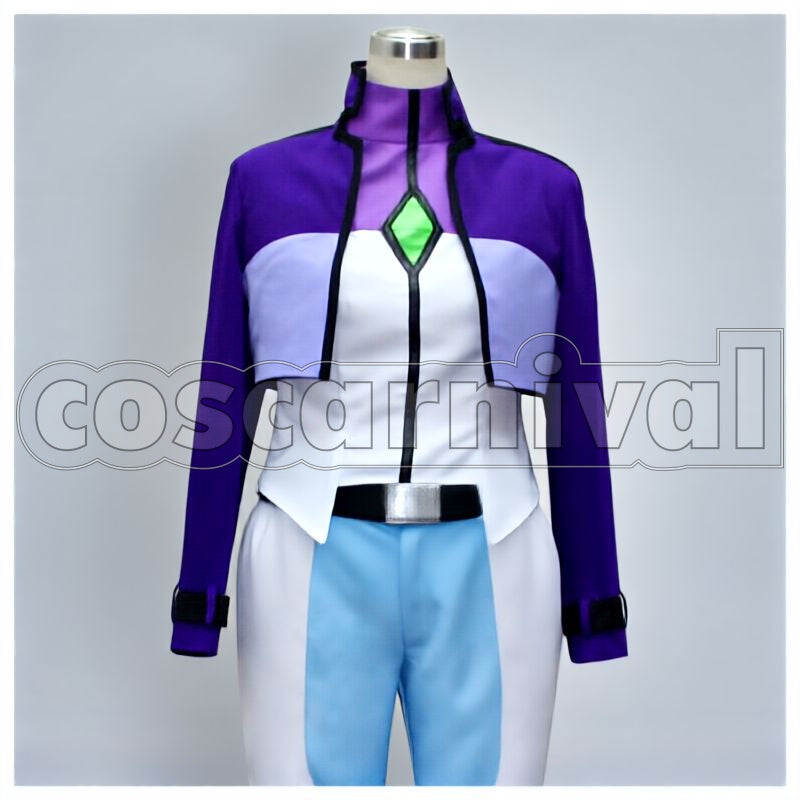 Gundam 00 Tieria Erde Military Uniform Cosplay cosplay costume from Mobile Suit, tieria erde military uniform 14664 front view 1