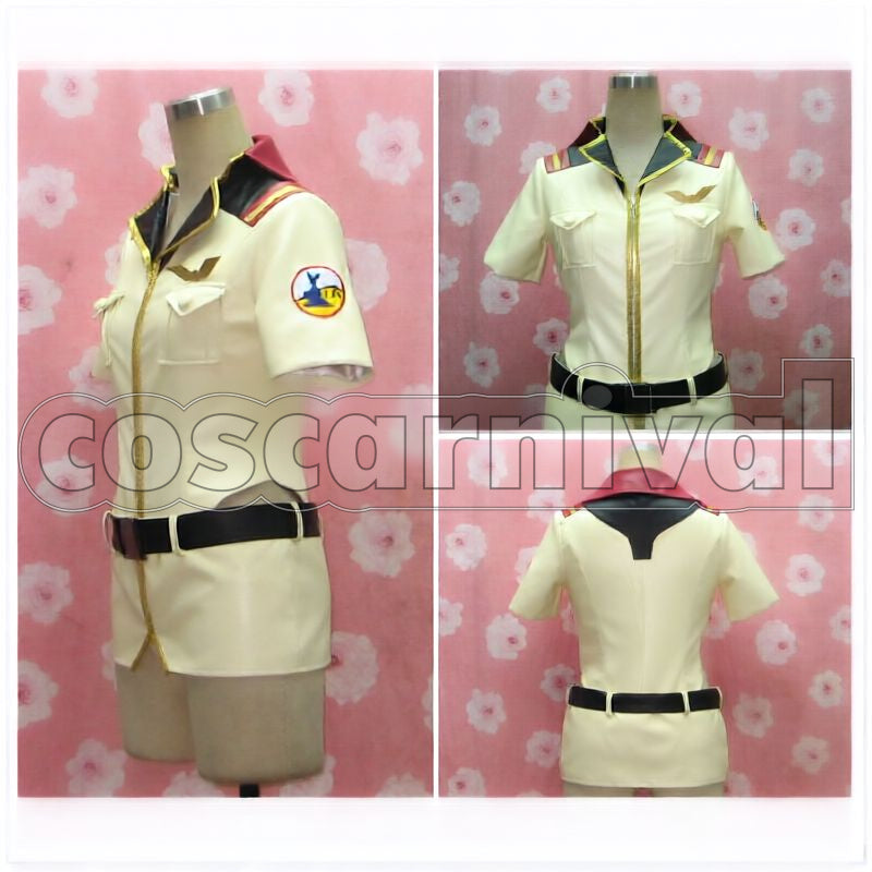 Gundam 0083 Card Builder Reiko Holinger Cosplay cosplay costume from Mobile Suit, card builder reiko holinger 14653 front view