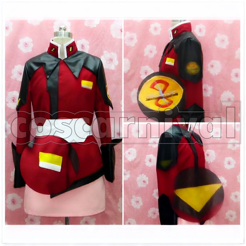 Gundam SEED DESTINY Lunamaria Hawke ZAFT Uniform Cosplay cosplay costume from Mobile Suit, front view