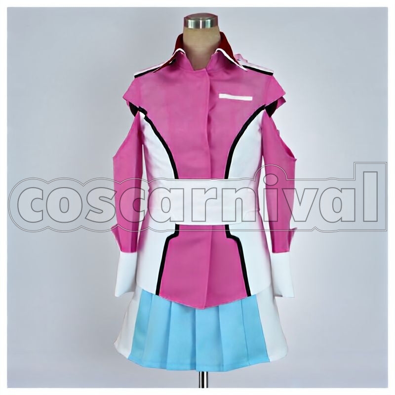 Gundam SEED DESTINY Stellar Loussier Cosplay cosplay costume from Mobile Suit, front view 1