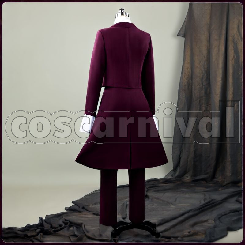 Gundam SEED Freedom Cagalli Yula Athha Uniform Cosplay cosplay costume from Mobile Suit, back view
