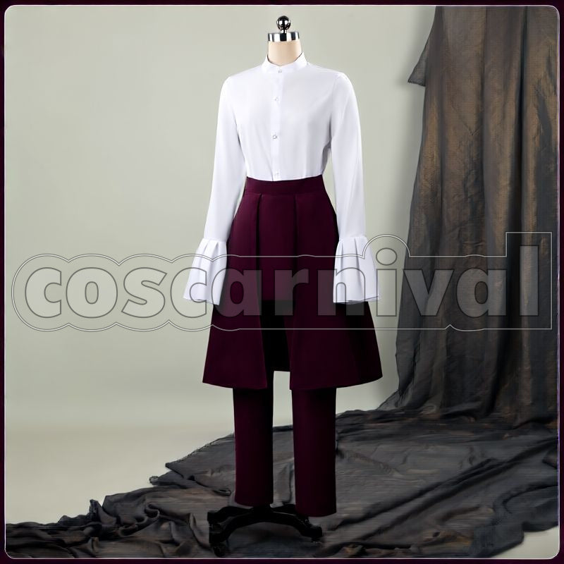 Gundam SEED Freedom Cagalli Yula Athha Uniform Cosplay cosplay costume from Mobile Suit, front view 3
