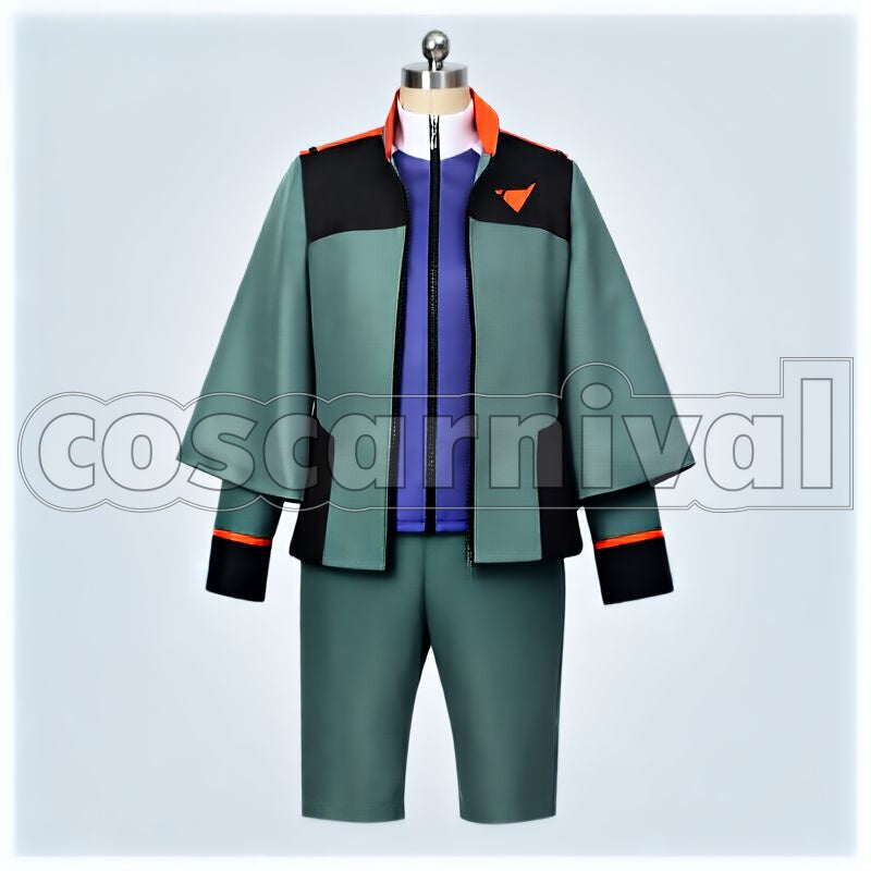 Gundam: The Witch from Mercury Guel Jeturk Cosplay cosplay costume from Mobile Suit, front view 1