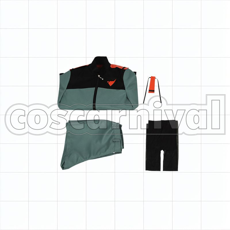 Gundam: The Witch from Mercury Miorine Rembran Cosplay cosplay costume from Mobile Suit, set view