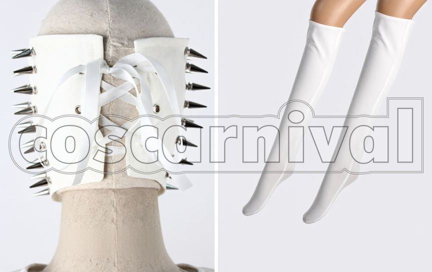 Z Neo STARGATE Cosplay cosplay costume from Momoiro Clover, accessory set view