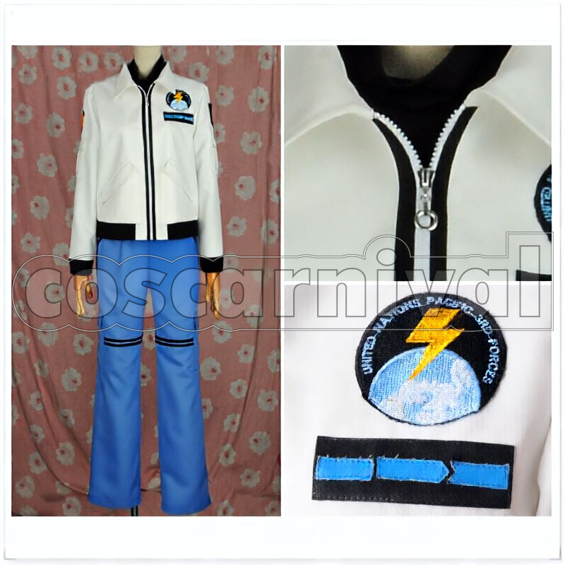Total Eclipse Vincent Lowell Cosplay cosplay costume from Muv-Luv Alternative:, front view 2