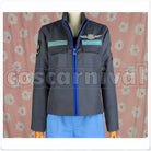 Total Eclipse Yuuya Bridges School Uniform Cosplay cosplay costume from Muv-Luv Alternative:, front view 1