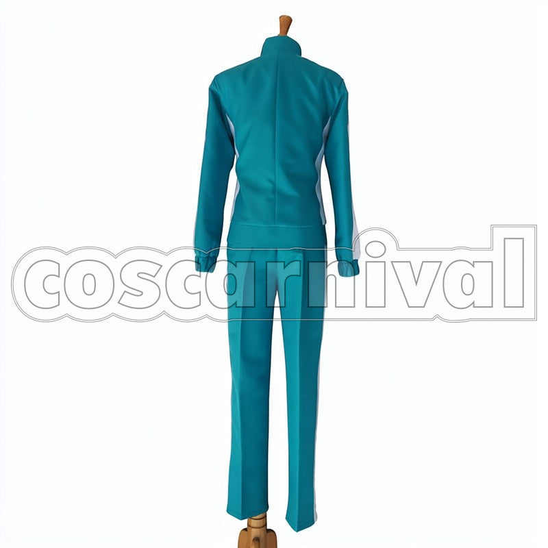 Izuku Midoriya Battle Outfit cosplay costume from My Hero Academia, back view