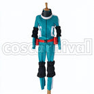 Izuku Midoriya cosplay costume from My Hero Academia, front view