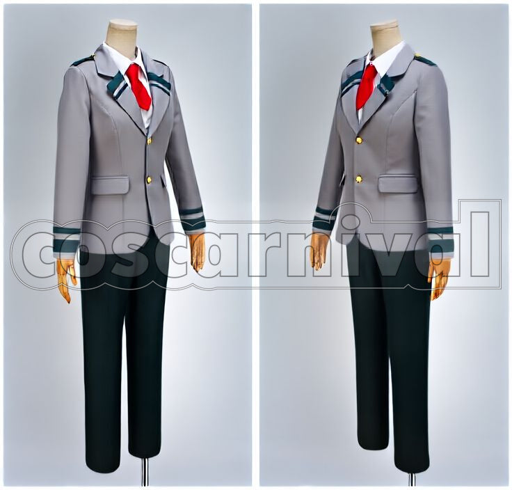 Academia Izuku Midoriya School Uniform Cosplay cosplay costume from My Hero, front view 2