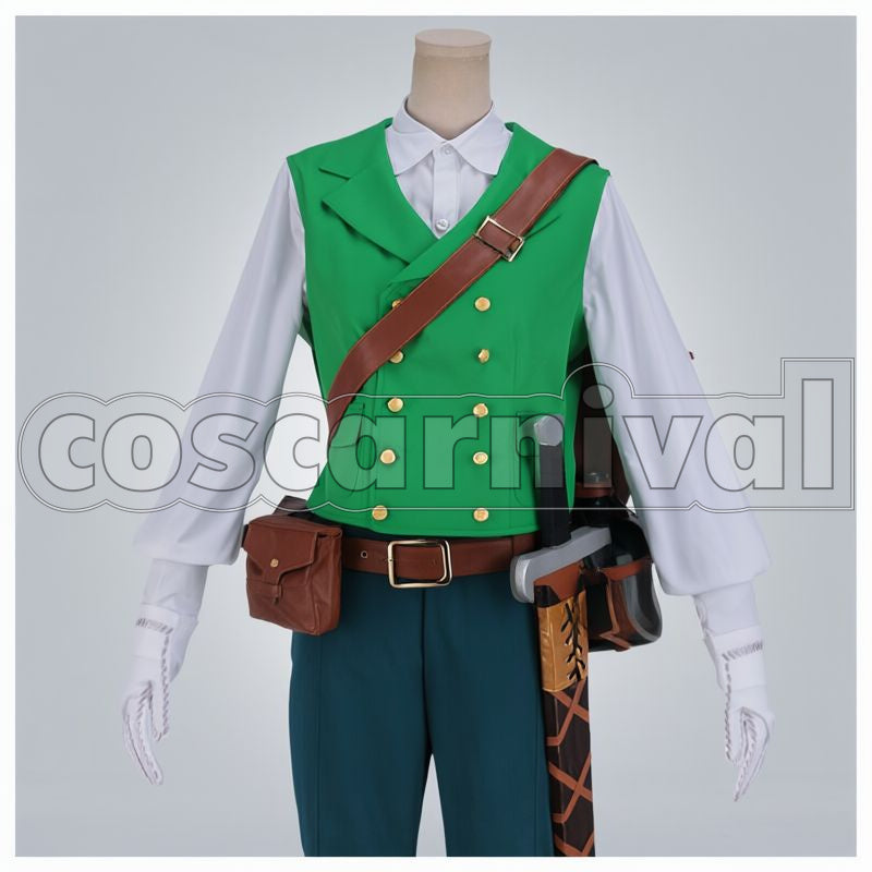 Academia Izuku Midoriya Season 2 Ending Datte Atashi no Hero Cosplay cosplay costume from My Hero, ending datte atashi no hero 37660 front view 1