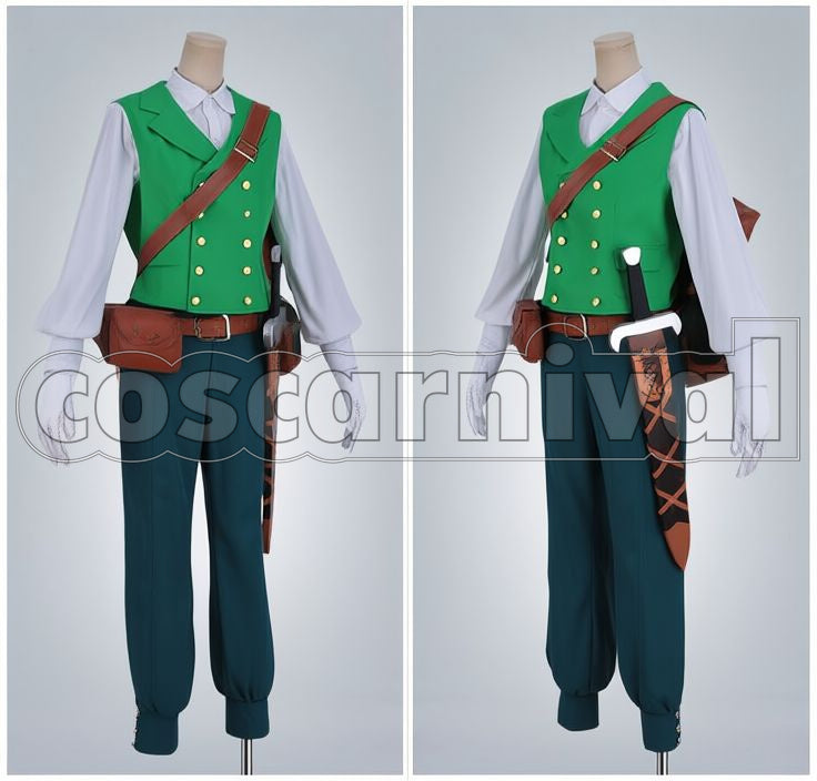 Academia Izuku Midoriya Season 2 Ending Datte Atashi no Hero Cosplay cosplay costume from My Hero, ending datte atashi no hero 37662 front view 2