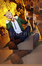 Academia Katsuki Bakugo Halloween Goods Illustration Cosplay cosplay costume from My Hero, front view 2