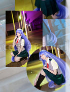Academia Nejire Hado School Uniform Cosplay cosplay costume from My Hero, front view 3