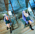 Academia Nejire Hado School Uniform Cosplay cosplay costume from My Hero, front view 5