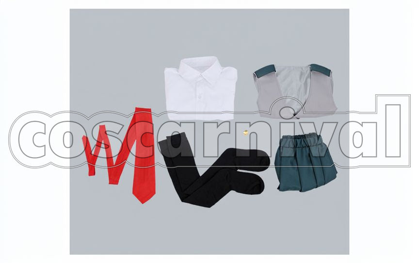 Academia Nejire Hado School Uniform Cosplay cosplay costume from My Hero, set view