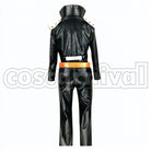 Present Mic cosplay costume from My Hero Academia, back view