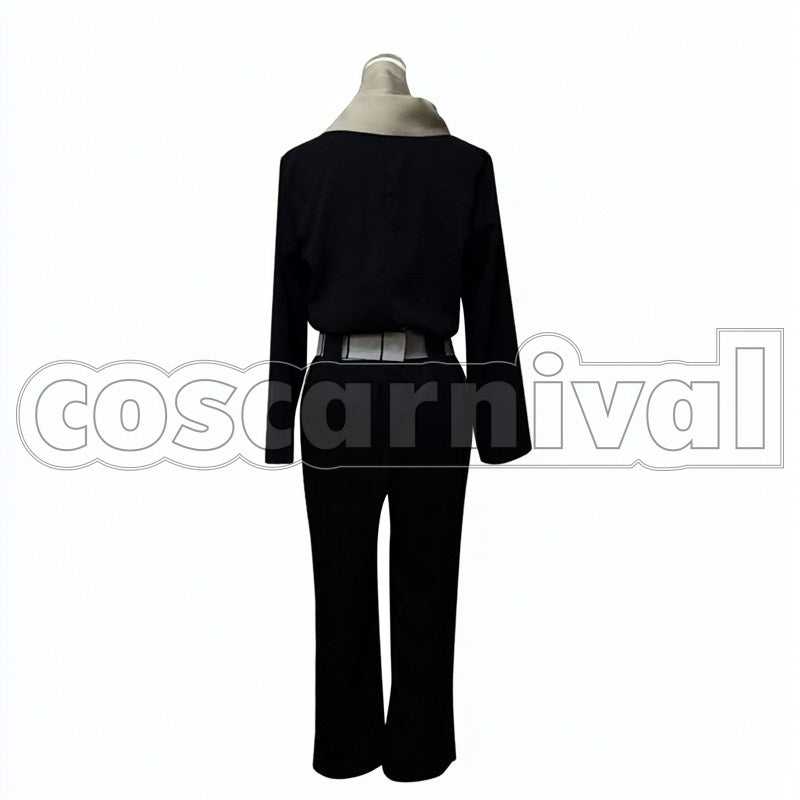 Shota Aizawa cosplay costume from My Hero Academia, back view