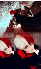 Academia Shoto Todoroki Halloween Goods Illustration Cosplay cosplay costume from My Hero, detail-1