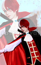 Academia Shoto Todoroki Halloween Goods Illustration Cosplay cosplay costume from My Hero, front view 3