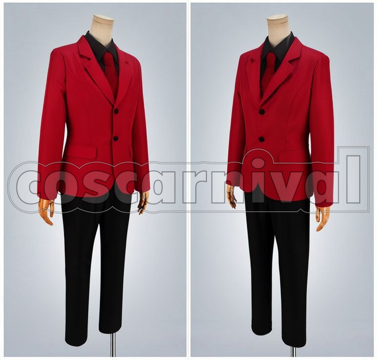 Academia Shoto Todoroki Tenya Ida 2nd Original Soundtrack Jacket Illustration Cosplay cosplay costume from My Hero, front view 2