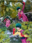 Academia: Two Heroes Izuku Midoriya Cosplay cosplay costume from My Hero, front view 5