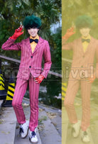 Academia: Two Heroes Izuku Midoriya Cosplay cosplay costume from My Hero, front view 6